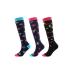 Jilibaba Compression Socks for Women & Men Knee High Socks for Winter Sports Running Fitness Travel