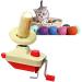 RRigo Yarn Winder - Hand Operated with 3.5 Ounce Capacity - Includes 10 Knitting Needles, 10 Plastic Needles, and Scissors - Buy Online on GoSupps.com
