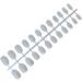 dijiusidy 24 Pieces Solid Small Round Head Press on Nails Removable Wearable French Style DIY Exquisite Unique Acrylic Nail Type22 - Buy Online on GoSupps.com