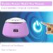 Digital Portable Electric Wax Warmer 16.9oz for Hair Removal - Violet with See-Through Cover - Buy Online on GoSupps.com