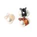 JIHUOO 6 Pieces Small Hair Claw Clips Pearl Hair Clips Hair Grips Hairpin Hair Accessories for Girls Women