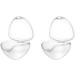 Buy Generic 86LS Baby Pacifier Storage Box - 4 Pcs Clear Acrylic Dummy Case | International Shipping Available - Buy Online on GoSupps.com