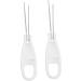 Button Hook Helper 2pcs Clothes Wearing Button Hook Dressing Assistance Tool Button Pulling Wearing Tool Fixed Button Hook 15.5X3X1.5CM White - Buy Online on GoSupps.com