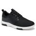 OrthoComfoot Men's Orthopedic Shoes Plantar Fasciitis Shoes Arch Support Fashion Sneaker with Lace Up Design 11 W1-black