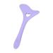 Reusable Silicone Eyeliner & Eyebrow Stencil Set with Cream Applicator - Purple - Buy Online on GoSupps.com