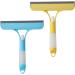 Window Squeegee 3 in 1 Window Cleaning Brush Shower Squeegee with Spray Shower Screen Cleaner Window Cleaning Equipment for Car Washing 2PCS Blue - Buy Online on GoSupps.com
