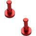 Cabilock Coat Hanger Towel Rack 2pcs Black Towel Hooks Black Trim Hangers Heavy Duty Strips Heavy Duty Accessories Coat Bath Towel Clothes Rack mediumx2pcs Redx2pcs - Buy Online on GoSupps.com