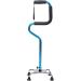 Old Four-Foot Walker Non-Slip Blue/Silver Old Multi-Function Crutches Non-Slip Walking Stick with Hospital Interesting - Buy Online on GoSupps.com