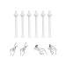 100 Packs Nose Wax Spatulas - Small Waxing Applicator Sticks for Nostril Nasal Cleaning and Hair Removal - Buy Online on GoSupps.com