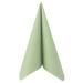 50 APARTina napkins fabric-like Airlaid - UNI color:phalaris natural green size:40x40 cm phalaris natural green 40x40 cm