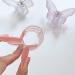 Butterfly Hair Clips for Women - Glitter Acrylic Medium & Thin Hair Clips (4 Pieces) - Perfect for Girls - Buy Online on GoSupps.com