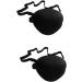 Didiseaon 4 Pcs Lazy Eye Patch Pirate Patch for Party Eye Patch Pirate Cosplay Eye Cover Eye Mask Black - Buy Online on GoSupps.com