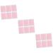 FOMIYES 18 Sheets Double Eyelid Beauty Stickers Decorative Duct Tape Eyelid Sticker for Hooded Eyes Girl 2.8x0.2cmx3pcs Pinkx3pcs