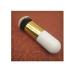 Buy Generic Makeup Face Powder Blush Brush - White & Golden | International Shipping Available - Buy Online on GoSupps.com