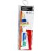 Ora-Zen Travel Toothbrush Kit - Soft Bristles with Cap & Toothpaste (Pack of 12) - Buy Online on GoSupps.com
