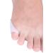 Toe Spacers Silicone 2 Pieces Gel Separator for Bunionette & Small Toe Correction | Comfort & Relief for Pinky Toes - Buy Online on GoSupps.com
