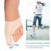 Correction Bandage Toe Spreader | Gel Pad Football Corrector | Comfortable Toe Separator & Spacer for Day/Night Use - Buy Online on GoSupps.com