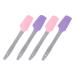 Mikinona make-up accessories 4 pieces of lamp made of silicone wax facial masks shield made of plastic Face spatula silicone wax spatula cosmetic spatula pebble gel cleaning shovel main