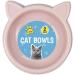 Cat Bowls - 2 Pack May Receive in Assorted Colors of Pink Grey and Blue - Buy Online on GoSupps.com