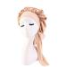 LKGEGO Satin Sleep Cap Asjustable Soft Silk Night Bonnet Cap for Women Long Hair Curly Hair Sleeping Hat (Khaki)  XX-Large
