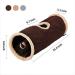 ALL FOR PAWS Collapsible Cat Tunnel - Interactive Crinkle Toy Tube with Soft Lambswool - Fun Play Tunnel for Cats - Buy Online on GoSupps.com