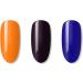 Bluesky Gel Nail Polish Set Dusk 'Til Dawn. Neon04 - Orange Sorbet 80510 - Fedora Neon32 - Blue Bamboo 3 x 5 ml Orange Black Blue (Requires Curing Under UV or LED Lamp) Halloween Colours Dusk 'Til Dawn 15 ml (Pack of 1) - Buy Online on GoSupps.com