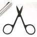 Craft Scissors Professional Nail Scissor Manicure for Nails Eyebrow Nose Eyelash Cuticle Scissors Curved Pedicure Makeup Tools Scissors - Buy Online on GoSupps.com