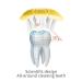 Babyease Kids 3 Sided Toddler Toothbrush - Soft Wrap-Around Baby Toothbrush 12 Months+ - Yellow - Buy Online on GoSupps.com
