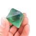 1pc 3cm Large Size Natural Green Fluorite Quartz Cube octahedral Crystal Quartz Stone polyhedral for Reiki Natural Stones and Minerals