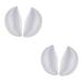 FOMIYES 4 Pairs Arch Support Pad High Arch Support Arch Compression Gel Foot Arch Gel Arch Support Gel