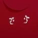 Feyley Minimalist Earrings for Women | Trendy Color Matching Pins | Fashionable Fish Stud Earrings | Perfect Couple Jewelry Gifts - Buy Online on GoSupps.com