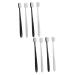 Frcolor 8 pcs soft toothbrush extra soft natural bristles toothbrushes brevi toothbrush super soft bristle toothbrush with soft bristles for adult cleaning brush portable travel pp