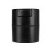 Homoyoyo Bo te de Rangement pour Colle Faux Cils 1 Pot Mat Noir Capacit 3 Tubes Presse D shumidificateur Portable Voyage Maquillage Extensions de Cils