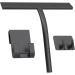 Anlynwooh 9 Matte Black Shower Squeegee - Streak Free Glass Cleaner with 2 Hooks - Buy Online on GoSupps.com