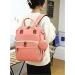 Fexkean Diaper Bag - Multifunctional Baby Backpack with Foldable Bed | Large Capacity Travel Diaper Bag in Pink - Buy Online on GoSupps.com