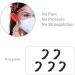 Zhigao Reusable Silicone Ear Protector Caps Non-Slip Earloop Covers (5 pcs, Black) - Buy Online on GoSupps.com