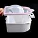 2pcs Nail Soaking Bowl Acetone Soak Off Kit with Tools for Manicure & Salon Supplies - Buy Online on GoSupps.com