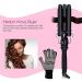 Buy Ceramic Triple Barrel Deep Crimper Hair Curler - Electric Curling Iron for Salon Quality Anion Curls - Lightweight & Portable Hair Styler - International Shipping Available - Buy Online on GoSupps.com