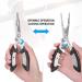 SLTG2020 Fishing Gear - Aluminum Fishing Pliers, Fish Lip Gripper & More for Men - Saltwater Resistant Tools with Sheath & Lanyard - Buy Online on GoSupps.com