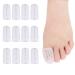 Toe protection silicone comfortable toe separator protection 14-part toe caps set bladder plaster and chicken eye paving ideal for hiking and daily use.