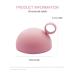 TUCANA Silicone Makeup Brush Cleaner | Portable Brush Scrubber Bowl for Cosmetics | Easy Cleaning Tool (Pink - Buy Online on GoSupps.com