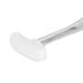 Silicone Portable Tongue Brush Cleaner - Ergonomic Oral Care Tool for Fresh Breath | White Transparent Design - Buy Online on GoSupps.com