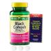 Black Cohosh Menopause Support 40 mg (100 ct) from Spring Valley + Vitamin Pouch and Guide to Supplements