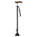 Quad Cane for Elderly Retractable Adjustable Carbon Fiber Cane Lightweight Portable Walking Stick Walking Cane for Hiking Men Women Star of Light