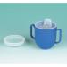 SP Ableware No-Tip Weighted Base Cup with Lids and Two Handles - Spill Proof Blue (745940000) - Buy Online on GoSupps.com