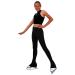 ChloeNoel Figure Skating Polar Fleece Pants by Polartec P83 Black Small