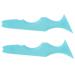 Mipcase 2pcs Silicone Beauty Ruler Makeup Lipstick Eyeliner Silicone Stencil Silicone Board Cosmetic