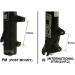 Bucklos PM/IS Front/Rear 180/203mm Disc Brake Caliper Mount Adapter | CNC Machined Aluminum Alloy Rotor Adapter | Black, 180mm-A - Buy Online on GoSupps.com