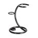 1 Piece Metal Shaving Brush and Razor Holder Shave Brush Stand Beard Brush Holder Razor Stand Razor Brush Holder for Razor Storage Men's Shaving Tool Gun Black