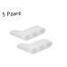 Healvian Stretcher 5 Pair Silicone Toe Spacer Toe Separators Toe Separators for Bunions Orthotics Gasket Divider Men and Women Thumb White Toe Spreaders Splitter - Buy Online on GoSupps.com